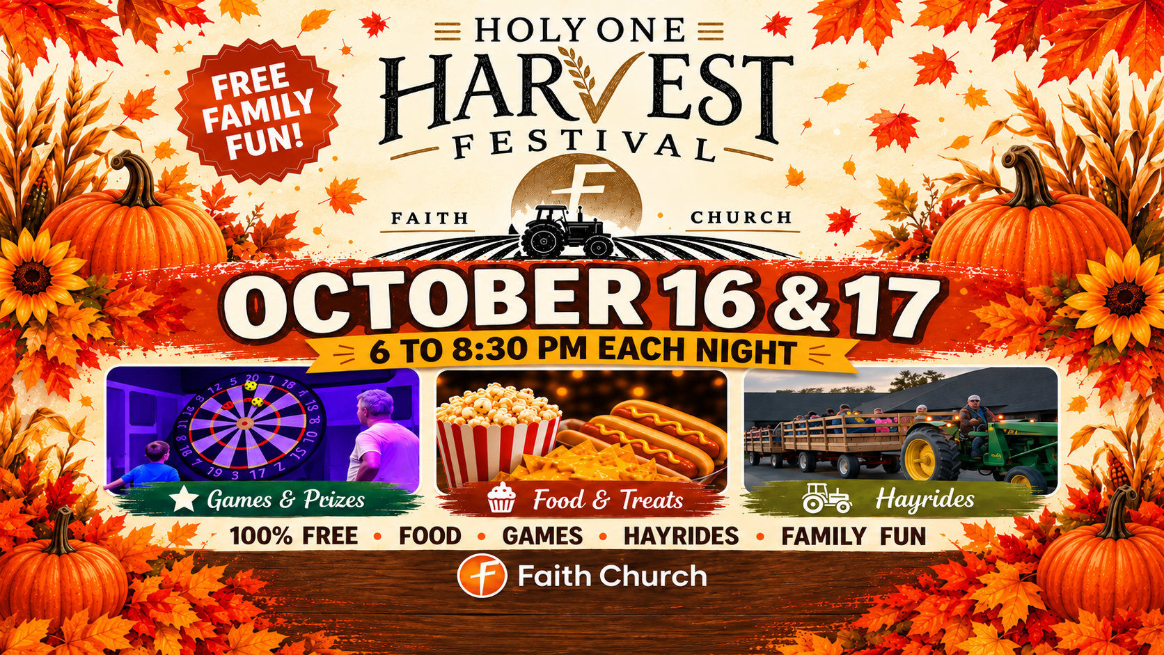holy one harvest festival 2026