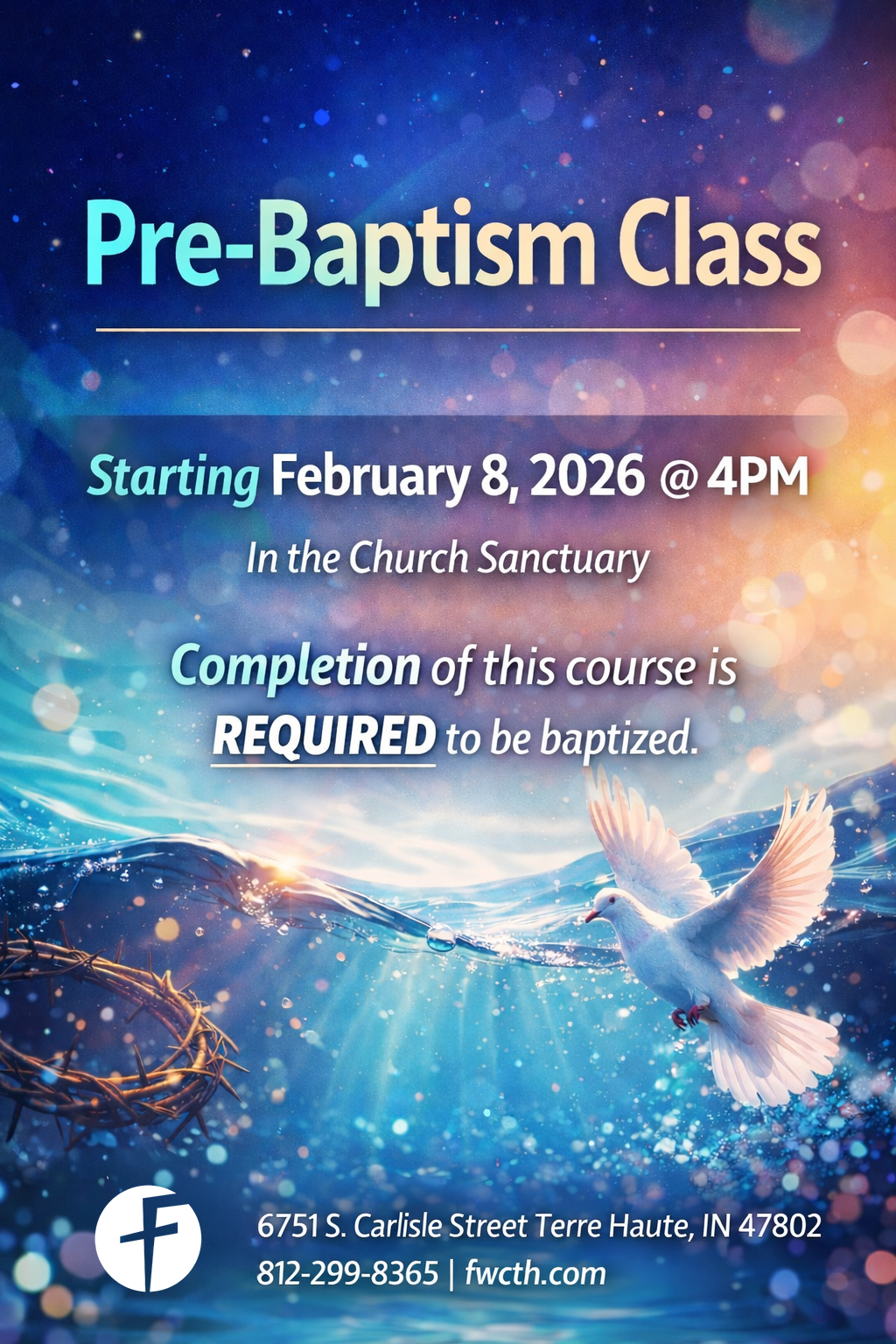 Pre Baptism Class