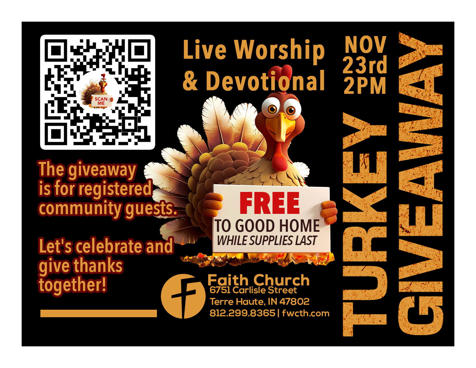 terre haute turkey give away